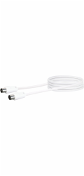 Propojovací kabel antény Schwaiger, bílý, 1,5 m