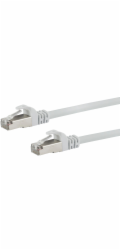 Schwaiger síťový kabel CAT 6 (SF/UTP) zástrčka RJ45 > zástrčka RJ45 2,5 m bílý
