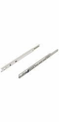 Prodloužení Hettich s kuličkovými ložisky pro zásuvky s drážkou 17 mm 220 mm - 355 mm