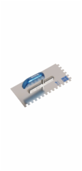 Hladící stěrka LUX-TOOLS, nerezová ocel, 10 mm x 10 mm