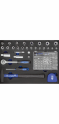 Kufr na nářadí LUX-TOOLS se 129 díly