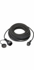 Prodlužovací kabel 25 m černý H05RR-F 3G1.5