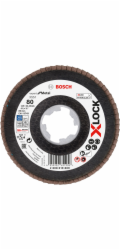 Lamelový kotouč Bosch X-Lock X551 kov 115 x 22,23 mm K80