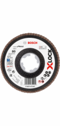 Lamelový kotouč Bosch X-Lock X551 O 125 mm x 22,23 mm K80