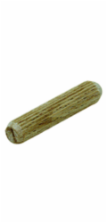Dřevěné kolíky, drážkované, 10 mm x 40 mm, 26 kusů, certifikované FSC®