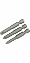 Sada bitů LUX-TOOLS pro šrouby PZ Classic, 3dílná