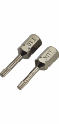 LUX-TOOLS Torzní bit Comfort 2 kusy TX10