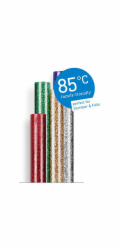 Lepicí tyčinky Steinel s třpytkami 85°C 7 mm 16 ks x 96 g