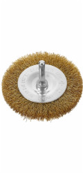 LUX-TOOLS Mosazný kotoučový kartáč O 75 mm
