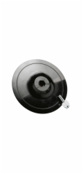 Brusný kotouč s lepidlem LUX-TOOLS s trnem 125 mm