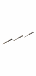 Sada vrtáků do dřeva LUX-TOOLS, 6 stran, 3 mm, 4 mm a 5 mm