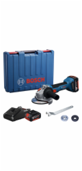 Akumulátorová úhlová bruska Bosch Professional GWS 18V-8 + GAL v L-Boxxu