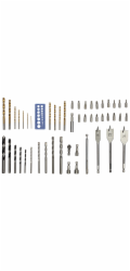 Sada vrtáků a bitů LUX-TOOLS, 52dílná
