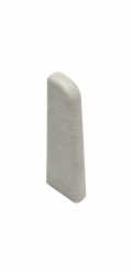Koncový díl OBI bukově šedý 2 kusy 60 mm x 20 mm