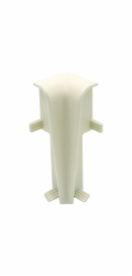 Vnitřní roh pro soklovou lištu Modern 60 Clip White