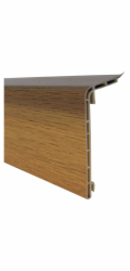 Obklad topného potrubí System 11, dub, 107 mm x 45 mm, délka 2000 mm