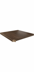 Westag Getalit Flex Edge 65 cm ořech Torino (NU731 SEV) 2 ks