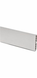 Magro hliníková soklová lišta 100 mm x 20 mm délka 2500 mm
