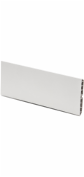 Bílá soklová lišta Magro 100 mm x 20 mm, délka 2500 mm