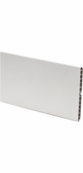 Bílá soklová lišta Magro 150 mm x 20 mm, délka 2500 mm