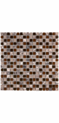 Mozaiková rohož z přírodního kamene Andes 30 cm x 30 cm