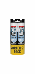 Lepidlo Soudal Fix All Crystal Duo Pack 2 x 300 g transparentní