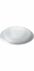 Nástěnný doraz Hettich O 60 mm x 15 mm, průhledný plast, 2 kusy