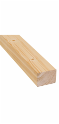 Rámové dřevo smrk/jedle, hoblované a zkosené, 54 mm x 74 mm x 3000 mm