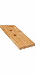 Modřínová deska s hladkými hranami, zkosená, 19 mm x 116 mm x 2000 mm