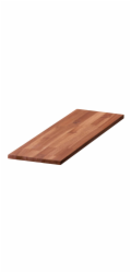 Lepené lamelové dřevo z akácie, olejované, 120 cm x 30 cm x 1,8 cm, certifikováno FSC®