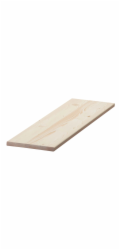 Lepené smrkové dřevo 80 cm x 60 cm x 1,8 cm
