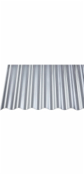 Vlnitý PC plech Sinus 76/18 drážkovaný antracit 1,4 mm 2500 mm x 900 mm
