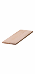 Lepené bukové dřevo 120 cm x 50 cm x 1,8 cm FSC®
