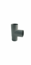 Odbočka svodu Marley 87 stupňů DN 53/53 Šedá