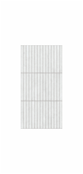 Obklad Materia Kitkat z kameniny bílý matný 30 cm x 60 cm