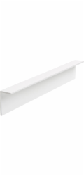 Úhlový profil 40 x 20 mm, užitná délka 217,5 cm, bílý