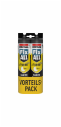 Lepidlo Soudal Fix All Turbo, dvojité balení 2 x 430 g, bílé