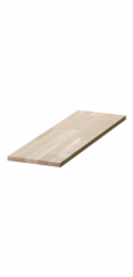 Lepené dubové dřevo 120 cm x 20 cm x 1,8 cm FSC®