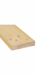 Smrkové/jedlové prkno, hrubě řezané, 40 mm x 200 mm x 2000 mm