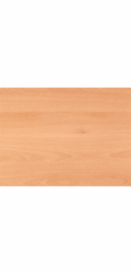 Nábytkový panel, imitace bukového dřeva, 260 cm x 50 cm x 1,9 cm