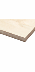 Březová multiplexní deska 120 cm x 60 cm x 0,9 cm FSC®