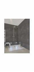 Obkladový prvek Grosfillex z kompaktního betonu, antracit 120 cm x 37,5 cm