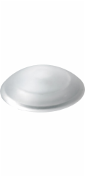 Nástěnný doraz Hettich O 40 mm x 11 mm, průhledný plast, 3 kusy