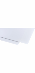Polystyrenová deska 2,5 mm hladká opálová 1000 mm x 1000 mm