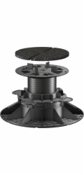 Gumová podložka GS Terrace 130 mm x 130 mm x 3 mm pro podpěry desek