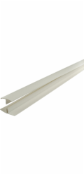 Grosfillex spojovací profil s klipem, bílý, 5 mm - 10 mm