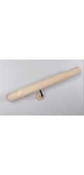 Madlo z masivního smrkového dřeva, O 52 mm - délka 2 250 mm, pro vnitřní i venkovní použití