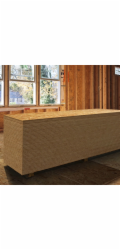 Montážní deska Kronospan OSB-3 pařez 125 cm x 62,5 cm x 1,2 cm