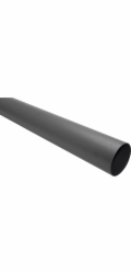 Svodová trubka Marley DN 75 antracitová metalická 1 m