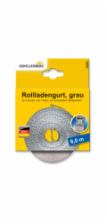 Schellenberg Maxi roletový popruh 23 mm 6 m šedý